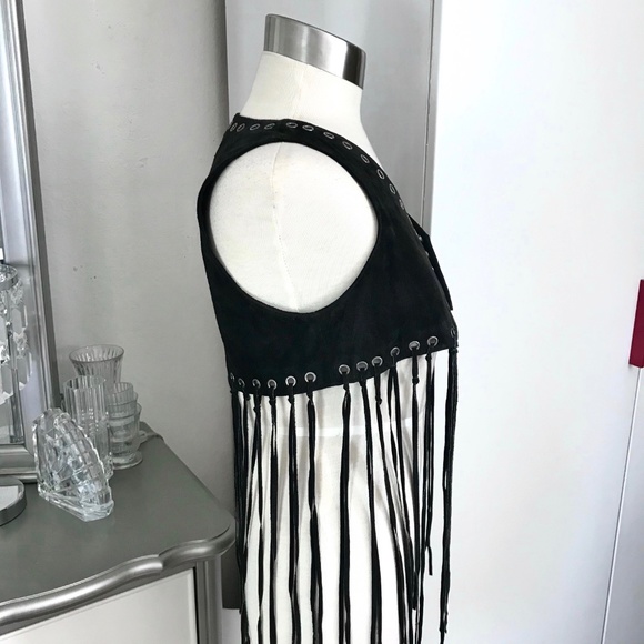 Forever 21 Jacket Vest Leather Suede XS - Picture 2 of 5